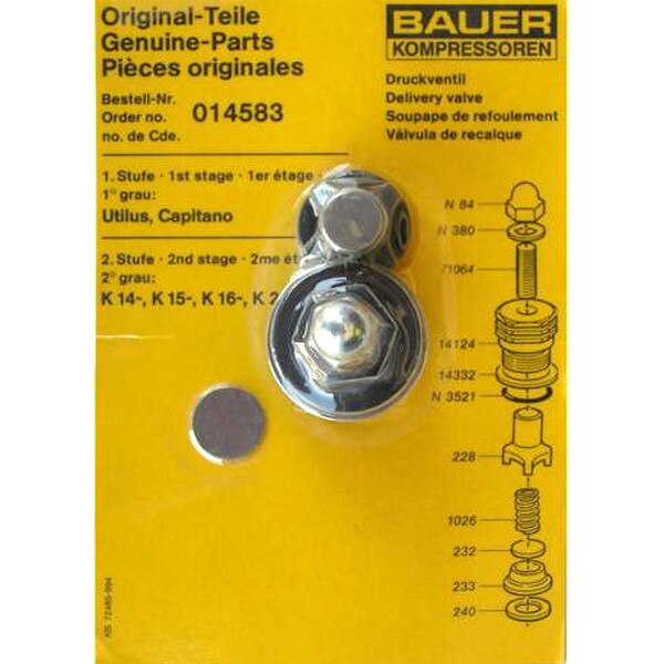 Discharge Valve KIT Bauer Compressors